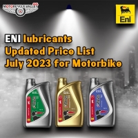 ENI lubricants Updated Price List July 2023 for Motorbike